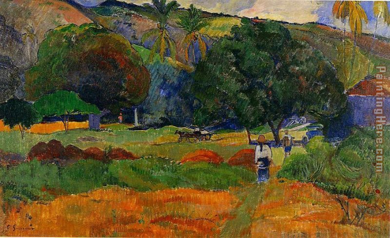 Paul Gauguin The Little Valley